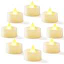 Homemory 22-Pack Flameless LED Tea Lights Candles Battery Operated, 200+Hour Fake Electric Candles TeaLights for Votive, Halloween, Ofrenda, Diya, Wedding Centerpiece Table Decor, Funeral, Christmas