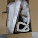 VTech SN5147 Amplified Corded/Cordless Senior Phone with Answering Machine, Call Blocking, 90dB Extra-Loud Visual Ringer, One-Touch Audio Assist on Handset up to 50dB, White