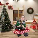 6 Piece Unisex Elf Costume,Men's Women's Elf Clothing,Christmas Santa's Helper Elf Outfit (Size: S,M,L,XL,XXL) (XL)