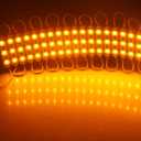 REXTiN Super Bright 200pcs 3 LED Module Storefront Lights Yellow 5630 5730 SMD Waterproof Decorative Light for Letter Sign Storefront Advertising Signs with Tape Adhesive BacksideYellow