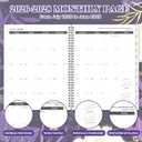 2026-2028 Monthly Planner - 2 Year Monthly Planner/Calendar 2026-2028, July 2026 - June 2028, 11" x 9", 24 Monthly Planner with Tabs, Back Pocket, Holidays, Twin-Wire Binding, Note Pages