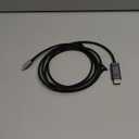 USB C to DisplayPort 2.1 Cable 6.6FT, Bidirectional 80Gbps UHBR20, 16K@60Hz 8K@120Hz 4K@240, VRR HDR Thunderbolt 5/4 Compatible, DP Video Cord for MacBook Pro, Mac Mini, XPS, RTX 5090, Gaming Monitor