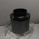 ATOUR 4" Air Carbon Filter with Australian Virgin Charcoal – Superior Odor Control for Grow Tent Smelliniss Scrubber, Inline Fans, Hydroponics. Includes Pre-Filter & Insulated Flange 4"x11"