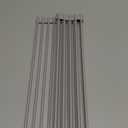 Surpahs 17.5 x 13.1 Inch Roll-Up Dish Drying Rack, Fits Across Sink Openings up to 16.5 Inches, Heavy-Duty Premium Silicone, Strong Support, Non-Slip, Heat-Resistant, Warm Gray