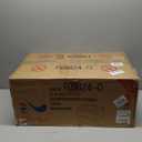 Storage Ottoman Foot Rest Stool, Small Leather Storage Ottomans Bench, Folding Footstool with Side Pockets, Foot Rest Under Desk for Living Room Bedroom, 15x15x15 in, Black