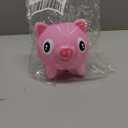 Adorable Screaming Latex Desk Teenagers Toy Play Decompression Animal Toy Toystongue Pig Children Ball Interesting Kids Games Piggy Adults Fun Pressure (10x9cm, Pink)