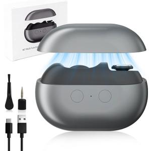 Electric Nail Clippers for Seniors,Smart Nail Clippers 2025 New 3 in 1 Electric Toenail Clipper with Polishing and LED Light,Smart Toenail Clipper 2 Adjustable Speeds for Adults,Baby 