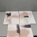 3Pcs Neutral Abstract Canvas Wall Art Black Beige Picture Wall Decor Modern Minimalist Aesthetic Poster Prints Elegant Living Room Artwork Painting Home Decoration for Bedroom Office 12x16in Framed (16L" x 12W")