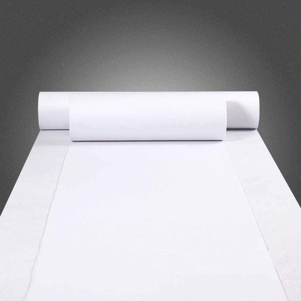 3 x 15 ft Aisle Runners Wedding Accessories 2mm White Aisle Runner Carpet Rugs for Step and Repeat Display, Ceremony Parties and Events Indoor or Outdoor Decoration 3ft Wide x 15 feet Long