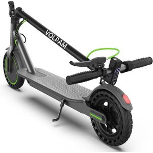 Volpam Adult Electric Scooter, Max Speed 19/21MPH, Up to 28/21/19/15/12 Miles Range, 500W/350WMotor Adult E-Scooter, Foldable Scooter with Dual Braking, Smart APP