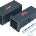 TOPTOW 64027HP Trailer Hitch Adapter 3" to 2-1/2" and 2-1/2" to 2" Hitch Reducer Sleeve Carbon Steel, 5/8 inch Pin & Clip Included