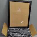 15 Pack Solid Wood 8x10 Picture Frames Black, Wall Mount or Tabletop Display