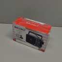 Portable AM/FM Transistor Radio with Loud Speaker, Battery or USB Powered - Compact Emergency Radio for Indoor, Outdoor, Travel & Storms (Model BJL-671) (Gray)