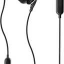 Skullcandy Set USB-C Wired Earbuds with Noise Isolating Fit, in-Line Microphone Call and Track Control for iPhone Android, Ear Gel Sizes Included for Custom Fit - True Black