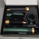 5 in 1 Blow Dryer Brush, Upgrade Hair Dryer Brush Set Negative Ion Air Styler Curling Wrap Air Curler, Hot Air Brush Curling Iron Hair Styling Tools As A Gift for Straight/Curl/Dry/Smooth (Gold)