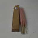 6 PCS Faux Pampas Grass Arrangement - 18"/45cm Artificial Fluffy Pompous Grass Stems for Boho Chic Home and Wedding Decor (Dust Pink)