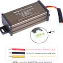 Pro Chaser DC-DC 120V 108V 96V 84V 72V 60V 48V Volt Voltage to 12V Step Down Voltage Reducer Regulator 180W 15A for Scooters & Bicycles Golf Cart