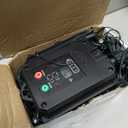 WBao Solar Christmas Net Lights 200LED F8 Big Bulbs, 8.4ft x 5.2ft Christmas Bushes Lights with Remote Control, 8 Modes, Timer, Waterproof for Lawn, Bushes, Trees Outdoor Xmas Decorations, Warm White