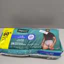 Depend Fresh Protection Adult Diapers, Incontinence Underwear for Men, Disposable, Maximum, Large, Grey, 28 Count, Packaging May Vary