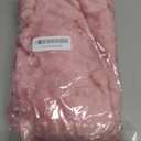 Malier Dog Winter Coat, Reversible Fleece Dog Cold Weather Coats, Windproof Warm Snow Puppy Jacket Vest Pet Clothes for Small Medium Large Dogs (Pink, Large)