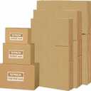 36Pcs Shipping Boxes,8x6x6 & 9x6x4 & 10x7x5 Mix and match Small Shipping Boxes,3 Sizes 12PCS Each shoe boxes cardboard.