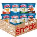 Ruffles Potato Chips, 4 Flavor Variety Pack, 1 oz Bags (Pack of 21) Best By: AUG 26 2025