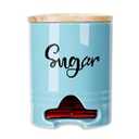 Pandapark Wooden Jewelry Box with Glass Lid, Multi-Compartment Storage Display Case, Walnut Brown (Green Cherry)