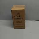 AQUAFIT Half Gallon Water Bottle with Time Marker - Straw & Chug Lid - BPA Free Gym Water Bottle with Straw - Big Gallon Jug (Blue Skies, 64 oz - 2 Lids)