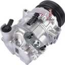 A/C Compressor W/Clutch Replacement for Chevy Cruze/Cruze Limited 1.4L l4 GAS DOHC 2012-2016