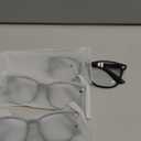 Gaoye Stylish Blue Light Glasses for Woman - Computer Glasses for Blue Light Blocking - Lightweight Frames - 3 pack (B4-matte Black*3)