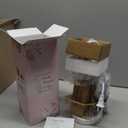 White Crystal Candle Warmer Lamp with Timer, Dimmable Candle Warmer for Jar Candles, Height Adjustable Wax Melts Warmer, Birthday Gifts for Women Mom, House Warming Gifts New Home Decor