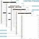 2 x 2026 Planner, Weekly and Monthly Calendar Planner Agenda, Jan 2026 - Dec 2026, Planning Academic Book, Office Desk Accessories and School Supplies - A5 (6.3'' x 8.5'') (Colorful Paw Prints)