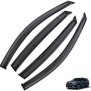 Window Visors Rain Guards Deflector for 2022 2023 2024 KIA Carnival LXEX 8X 4PCS-Window Deflector Visors Vent Sun Rain Guard Shade