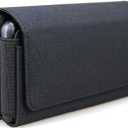 Aubaddy Dual Phone Holster Pouch Case for 2 Phones, Double Decker Belt Clip Case for iPhone (17 16 15 14 13 12 11) Pro Max/Plus, Samsung Galaxy (S25 S24 S23 S22 S21 S20) Ultra/Plus/Fe (Large)