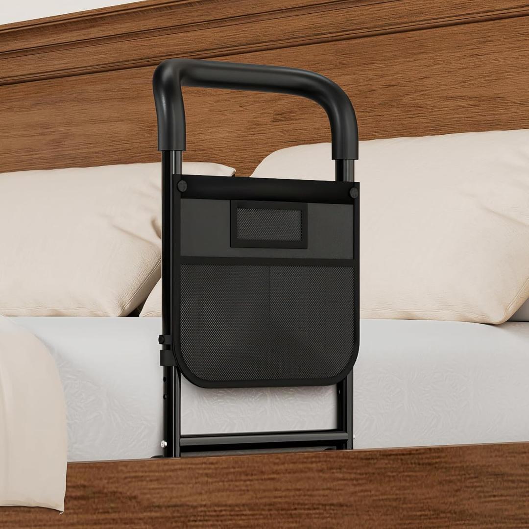HOMEAL Bed Rails for Elderly Adults Safety, Portable Bed Assist Rails, Short