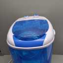 Elevon Mini Spin Dryer Portable Washing Machine, Compact Laundry for Home, Apartment, RV, Blue
