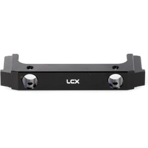 LCX Racing 1/10th RC Crawler Car Metal Rear Bumper Mount Bracket Brace for RC Car Axial SCX10 II 90046 90047, Upgrades Parts Accessories