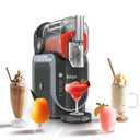 Ninja SLUSHi with RapidChill Technology, 88 oz. Frozen Drink & Slushie Machine, 5 Preset Programs, Margaritas, Frapps, and More, Premium Accents, Black, FS301: Home & Kitchen