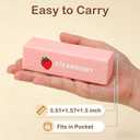 5 x Slow Rebound Cute Butter Squeeze Stress Balls, 2026 New Squeeze Ball Realistic Butter Stick Soft Squeeze Toys, Upgrade Stress Relief Fidget Toys Wet Slow Rebound Stress Relief Toy (1, Pink)