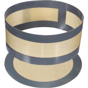 Silicone Springform Pan Protector Set for 9 inch Cheesecake Pan, Baking Pans Mat Liners, Prevent Cake from Sticking to Bottom and Side