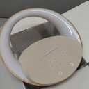 Bluetooth Speaker, 15W Fast Wireless Charging for Bedroom, Adjustable LED Night Light, 10W Portable Wireless Audio, Bluetooth 5.3 Speakers Wireless for iPhone, Gifts for Teenage Girls Mom