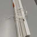 DESIGNER'S TOUCH 1-Inch Vinyl Mini Blinds, White, 23X64 in. -833060, 23 x 64