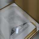 Yaetm 11x14 Gold Picture Frame with Mat for 8x10 Set of 4, 1.4" Wide Molding & Rustic Gold Frame 11 x 14 with Tempered Glass for Wall Gallery, Home and Office, Wall Mount, 4 Pack