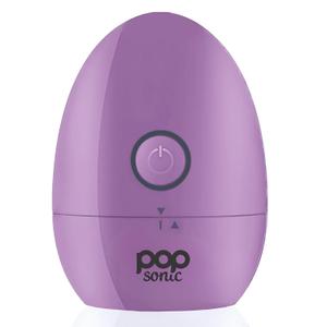 Pop Sonic Moon Shaver (Lavender) - Face & Body Shavers for Men & Women - 3 Floating Rotary Heads Face Shaver w/Removable Cap - Long Lasting Lithium-ion Battery Portable Electric Shaver & Leg Shaver