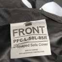 Zettum Patio Chair Cover - 600D Outdoor Chair Cover Waterproof & Heavy Duty, Lawn Lounge Deep Seat Furniture Cover for Swivel Chair, Wicker Chair, Rocking Chair, Single Sofa Chair - 32 x 38 x 31 Inch (Black - 1 Pack)