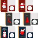 Mczan Christmas Cards Money Holder 72pcs, Merry Christmas Money Holder Cards for Gifting Cash, Happy Holiday Cash Card with Envelopes, Xmas Holiday Gift Giving Ideas - A