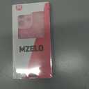 MZELQ Compatible with iPhone 16 Case Silicone Card Holder, Cute Pattern Rose Flower Floral Cover for Girls Women -Pink