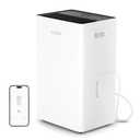 Candy 4500 Sq.Ft Dehumidifier for Basement,80 Pints Dehumidifiers for Home,Continuous/Sleep/Auto Mode,1.35 Gal Water Tank with Drain Hose,Portable & Wifi for Large Room,Bedroom,Bathroom,Garage,Laundry