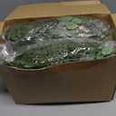 BLOSMON Lighted Christmas Garland for Mantle: 2 Pcs 6.2 Ft Glitter Garland Decorations for Stairs Railing - 12 Light Modes Remote Timer - Red Berries Pine Cones Eucalyptus Garlands for Front Door