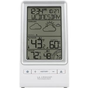 La Crosse Technology 308-1415FCT Wireless Forecast Station, White